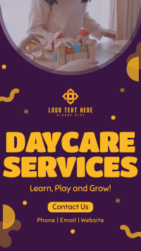 Learn and Grow in Daycare Instagram Reel