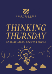 Thinking Thursday Ideas Poster