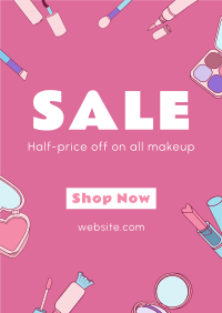 Makeup Sale Poster