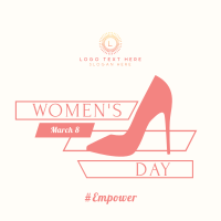 Women's Day Stiletto Instagram Post