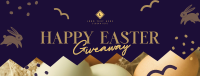 Quirky Easter Giveaways Facebook Cover Design