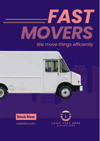 Fast Movers Flyer Design