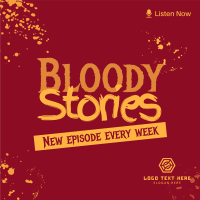 Bloody Stories Instagram Post