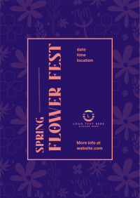 Flower Fest Poster