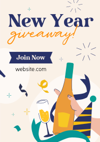 New Year Giveaway Flyer