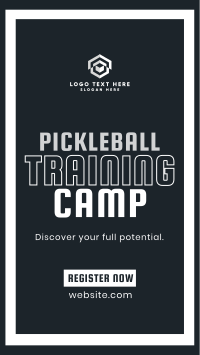 Classic Sporty Pickleball Training Video