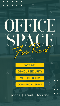 Corporate Office For Rent Facebook Story