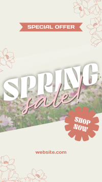 Spring Sale Facebook Story