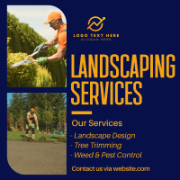 Landscaping Services Instagram Post