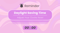 Daylight Saving Time Animation