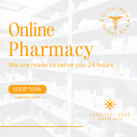 Online Pharmacy Instagram Post