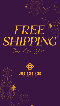 New Year Shipping Instagram Reel Image Preview