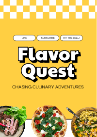 Cuisine Flyer example 3