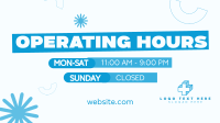  Quirky Operating Hours Animation