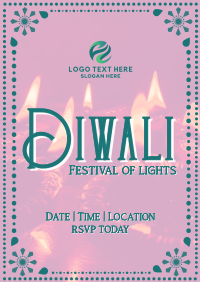 Festive Diwali Event Poster