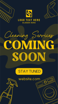 Coming Soon Cleaning Services TikTok Video