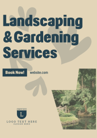 Landscaping Services Flyer