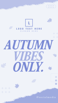 Autumn Vibes Greeting Instagram Reel