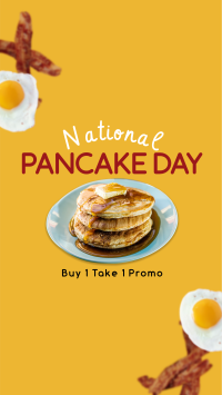 National Pancake Day Facebook Story example 2