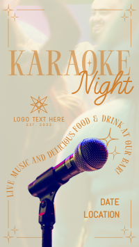 Karaoke Bar Facebook Story Image Preview