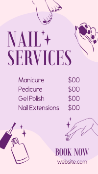 Nail Spa Magic Instagram Reel