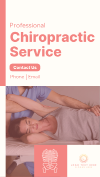 Modern Chiropractic Treatment Instagram Story