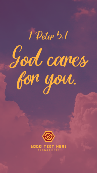 God Cares Instagram Story