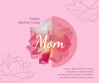 Mothers Day Flower Facebook Post