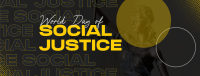 Straight Forward Social Justice Facebook Cover