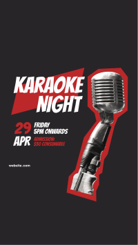 Friday Karaoke Night TikTok Video