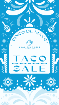 Cinco de Mayo Taco Promo Instagram Reel Image Preview