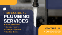 Plumbing Services Facebook Event Cover