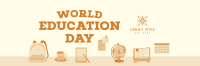 World Education Day Twitter Header Image Preview