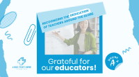 Educator Teacher's Day Animation
