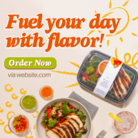 Fuel Food Quote Instagram Post Design