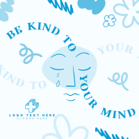 Be Kind To Your Mind Linkedin Post