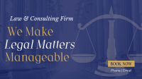 Making Legal Matters Manageable Facebook Event Cover