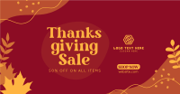 Thanksgiving Flash Sale Facebook Ad