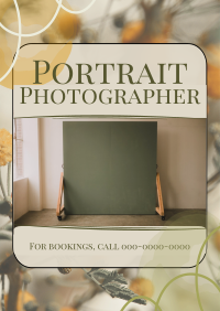 Modern Portrait Photographer Flyer