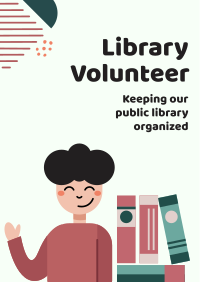 Public Library Volunteer Flyer