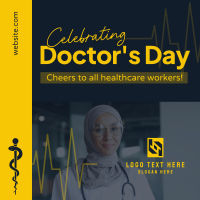 Celebrating Doctor's Day Instagram Post