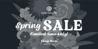 Spring Sale bouquet Twitter Post