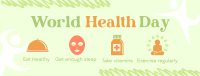Health Day Tips Facebook Cover
