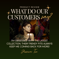 Luxury Fashion Testimonial Instagram Post Design