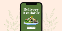 Healthy Delivery Twitter Post