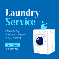 Laundry Service Instagram Post