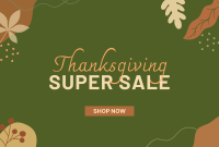 Thanksgiving Sale Pinterest Cover