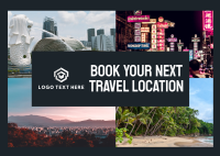 Book Your Travels Postcard
