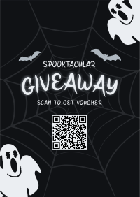 Spooktacular Giveaway Promo Poster