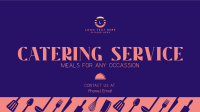 Food Catering Business Facebook Event Cover